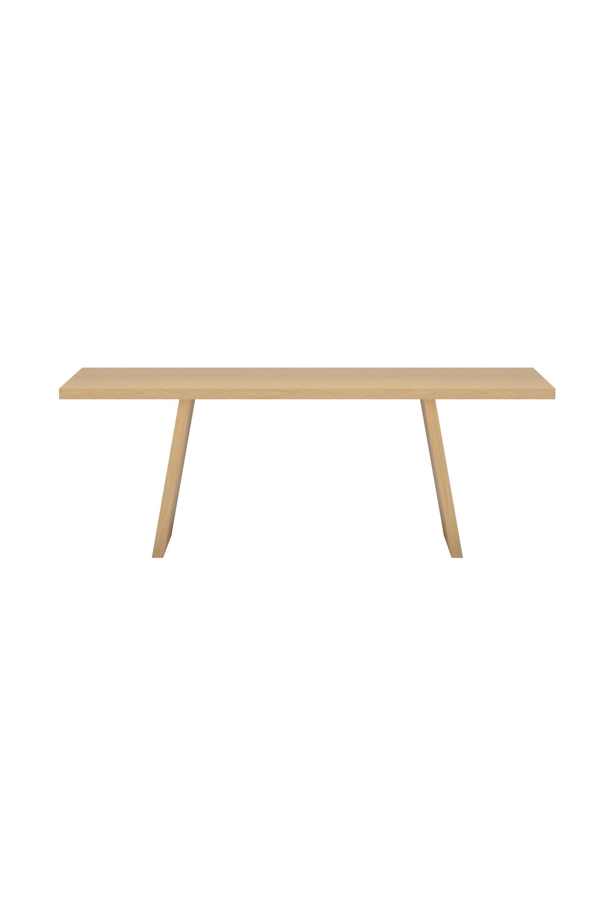 Logga matbord naturfärgad MDF med faner
