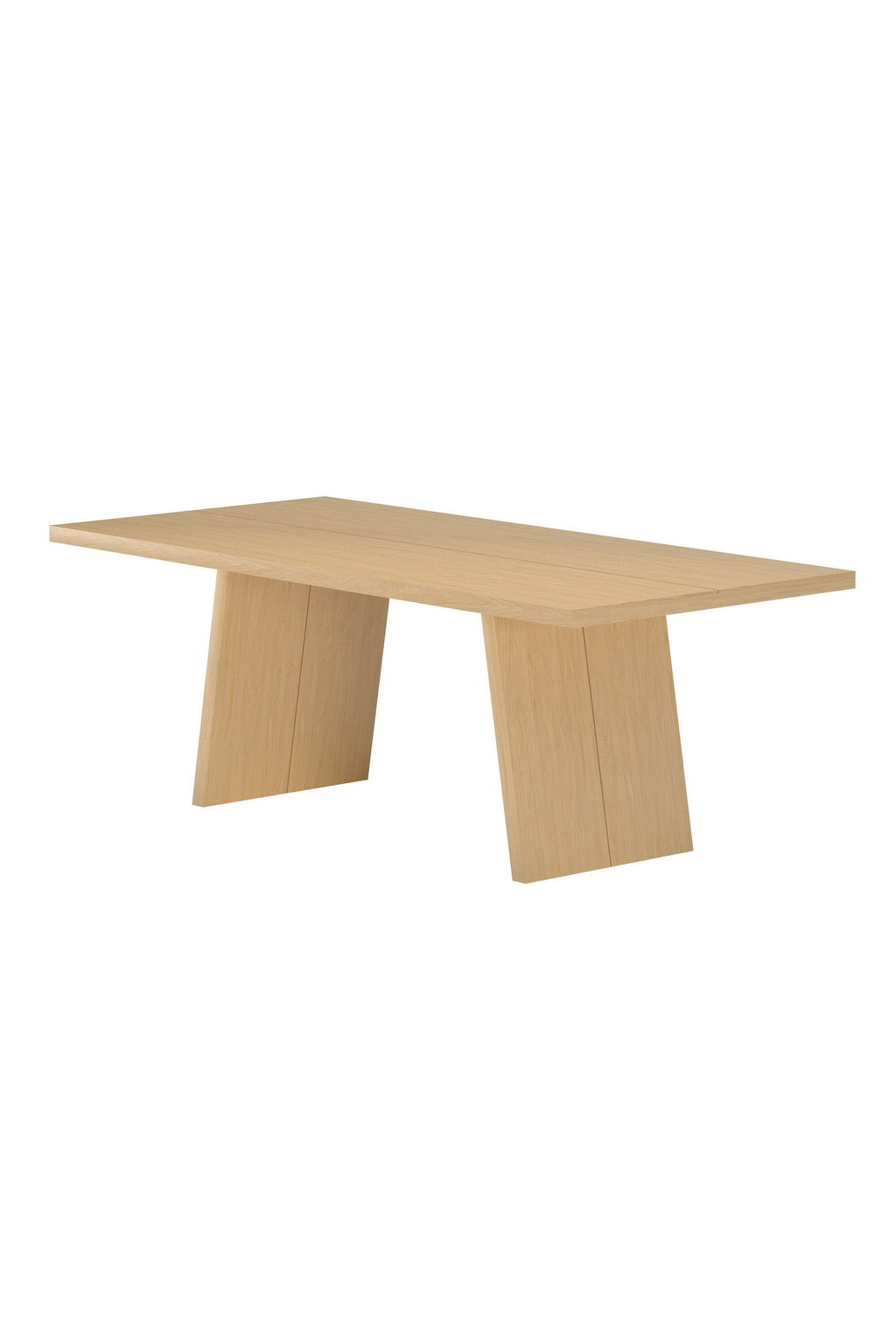 Logga matbord naturfärgad MDF med faner