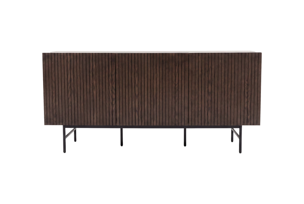 Björkön skåp 42x150x75 cm mockabrun – begränsad upplaga