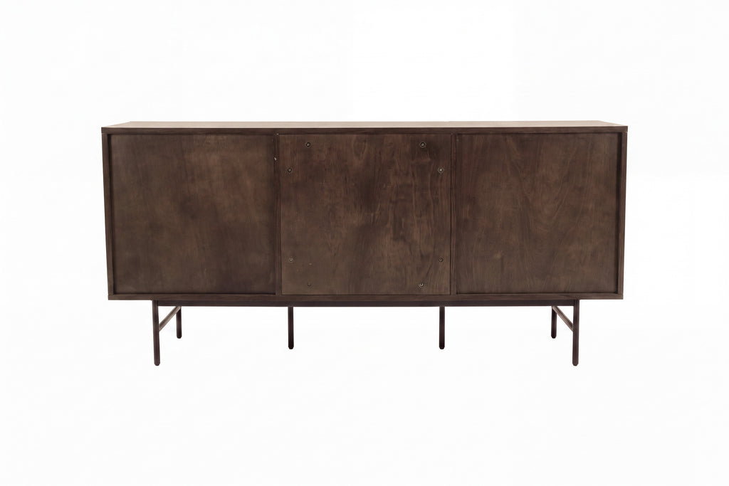 Björkön skåp 42x150x75 cm mockabrun – begränsad upplaga