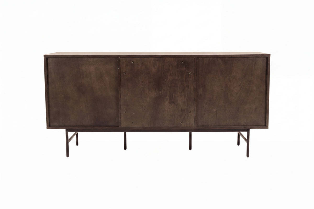 Björkön skåp 42x150x75 cm mockabrun – begränsad upplaga