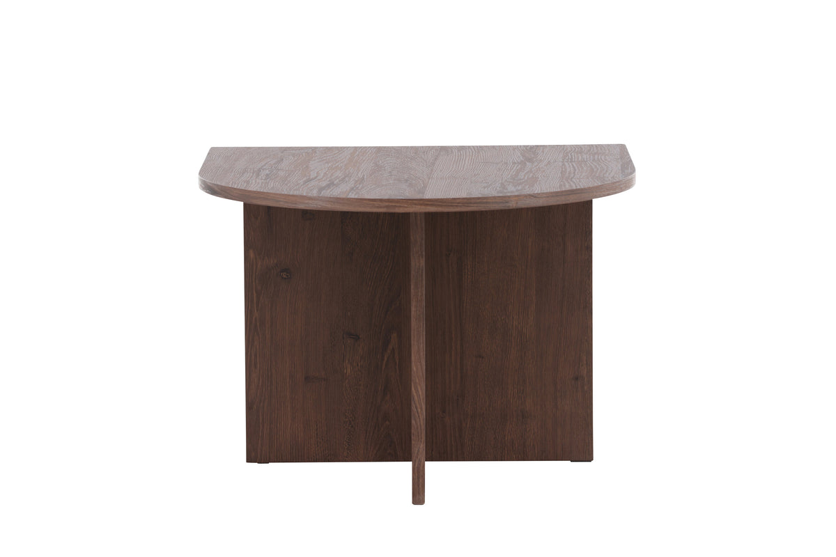 Sala soffbord 60x45 cm och 40x35 cm mockabrun MDF med papperslaminat