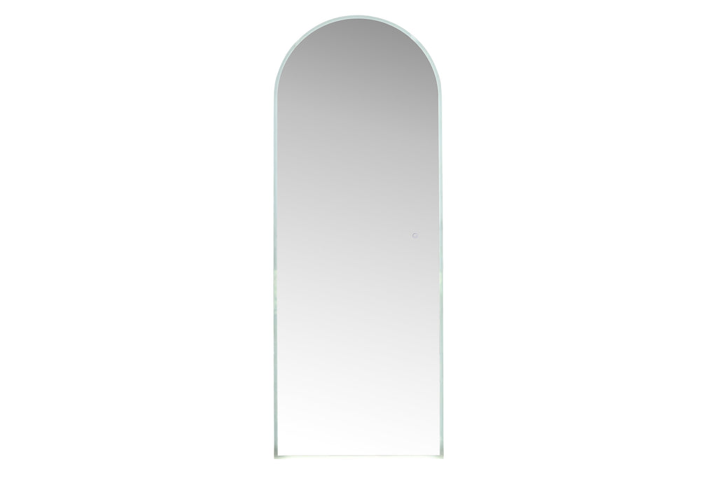 Skeppsvik x Josefin Lustig spegel med belysning 70x185 cm svart och klart glas