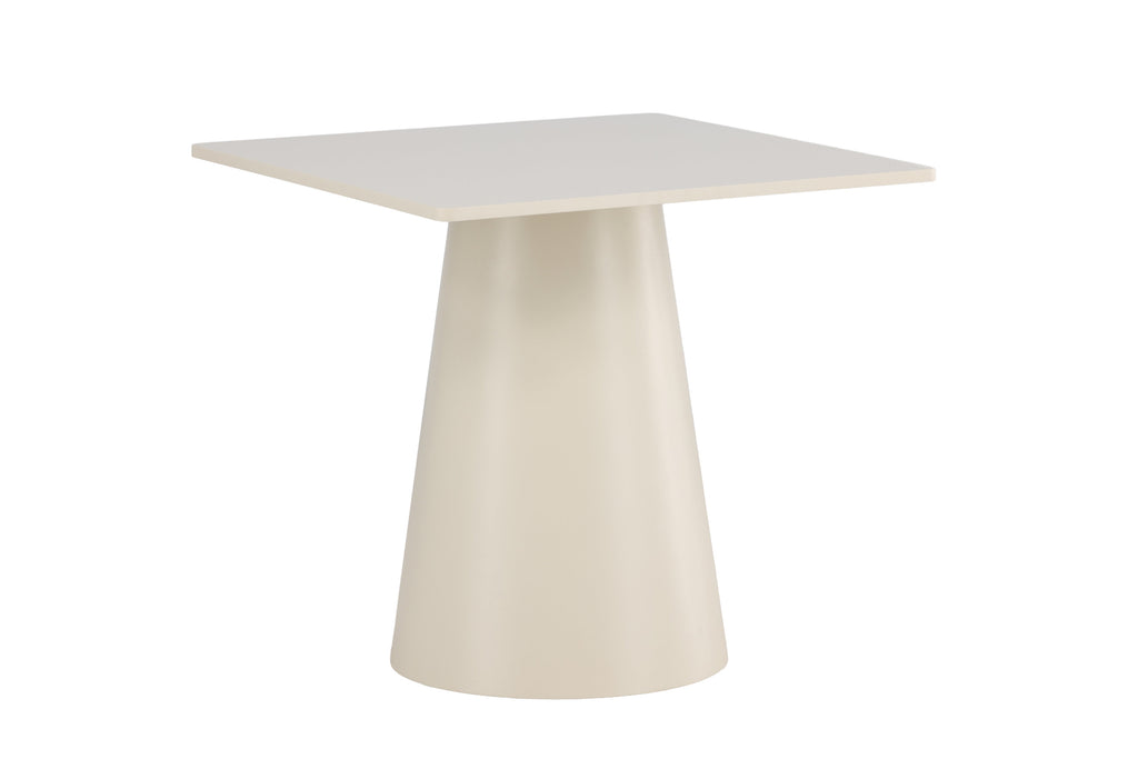 Lanzi matbord 80x80x75 cm beige