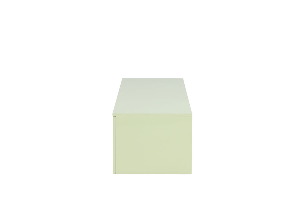 Frihamn byrå 160x45x35 cm högblank grön MDF