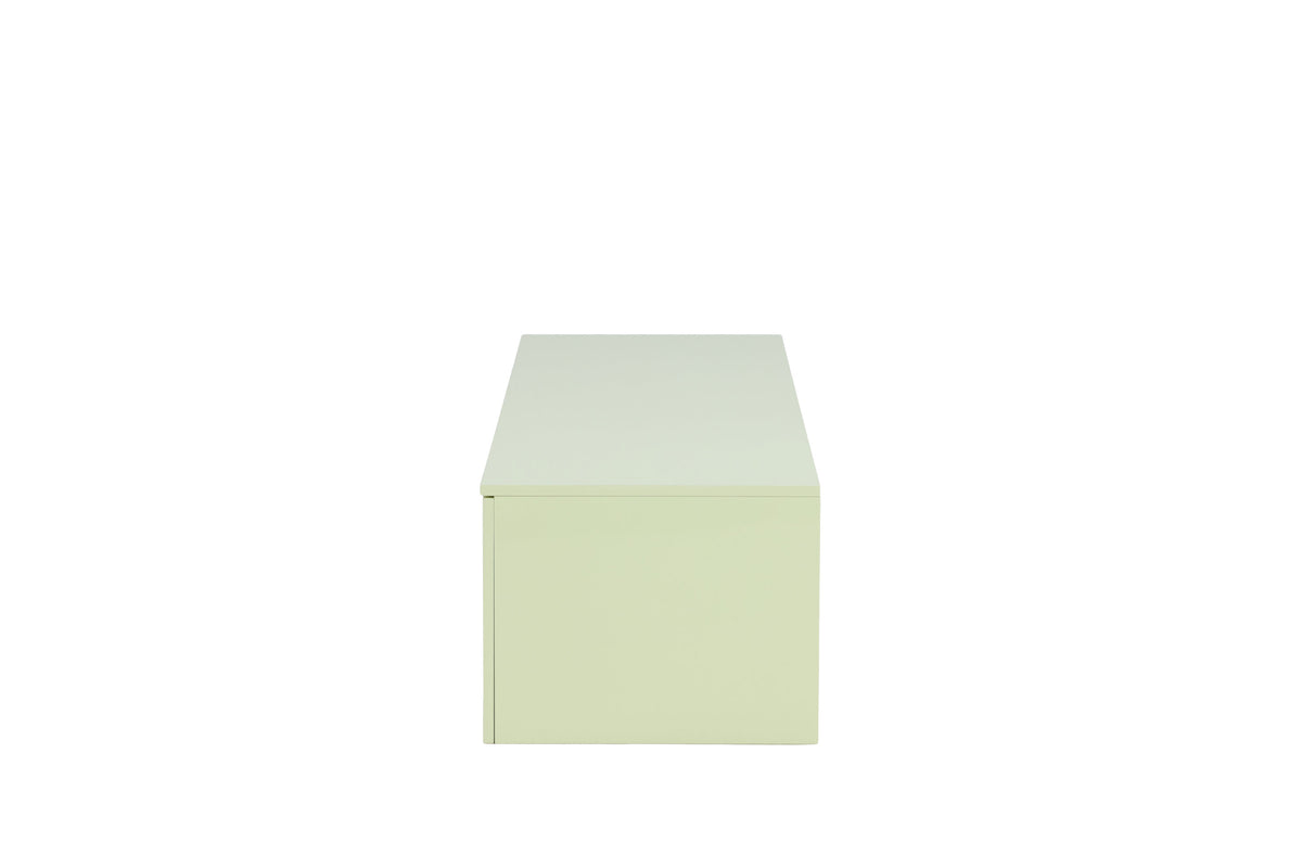 Frihamn byrå 160x45x35 cm högblank grön MDF