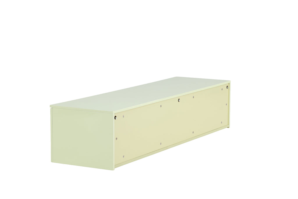 Frihamn byrå 160x45x35 cm högblank grön MDF