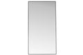 Dalton spegel 100x193 cm svart ram och klart glas