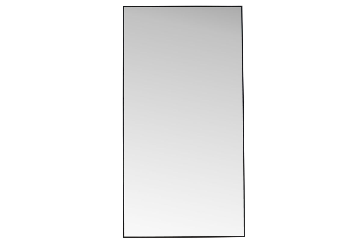 Dalton spegel 100x193 cm svart ram och klart glas