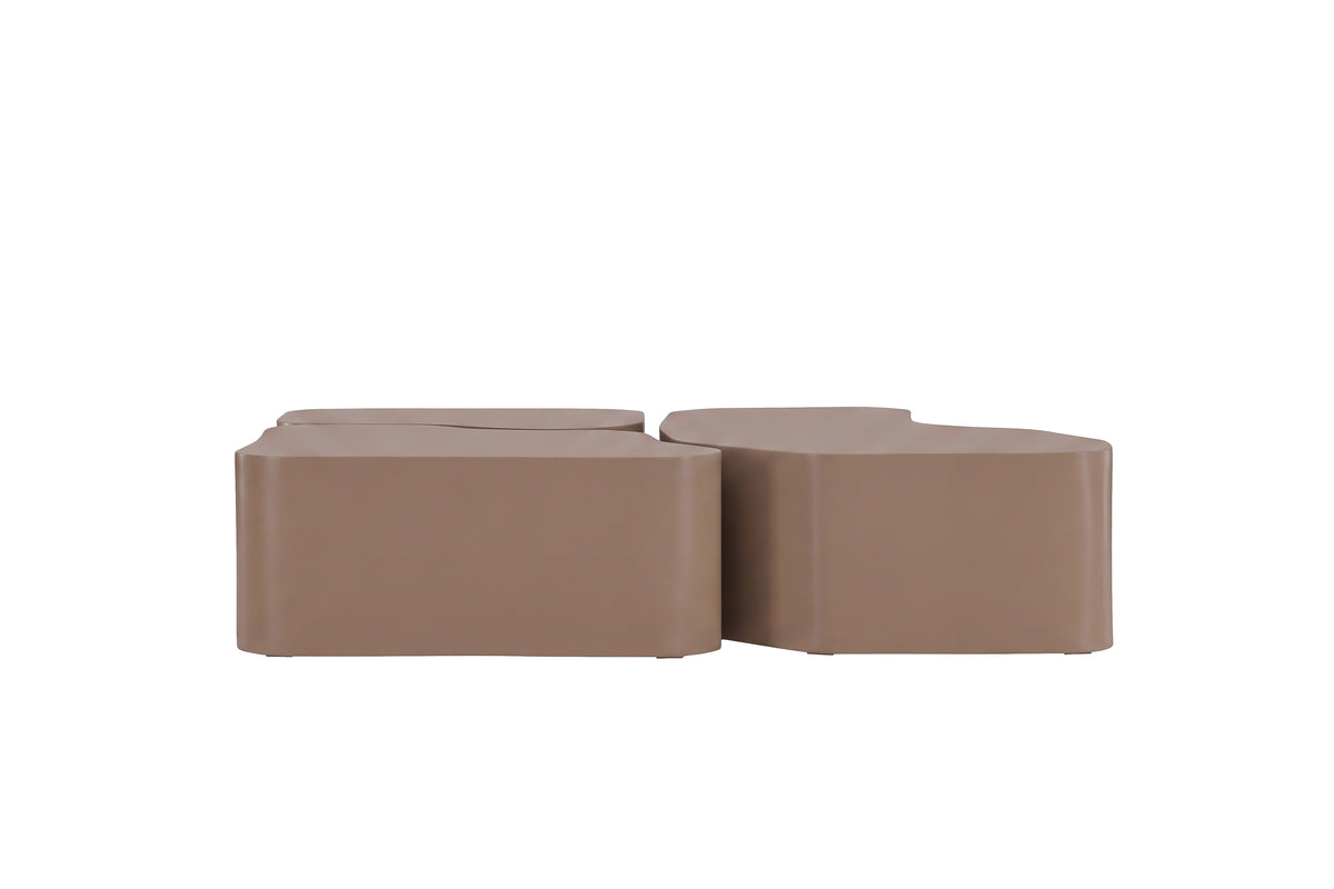 Nordland soffbord 95x70, 74x60 och 40x40 cm brunt