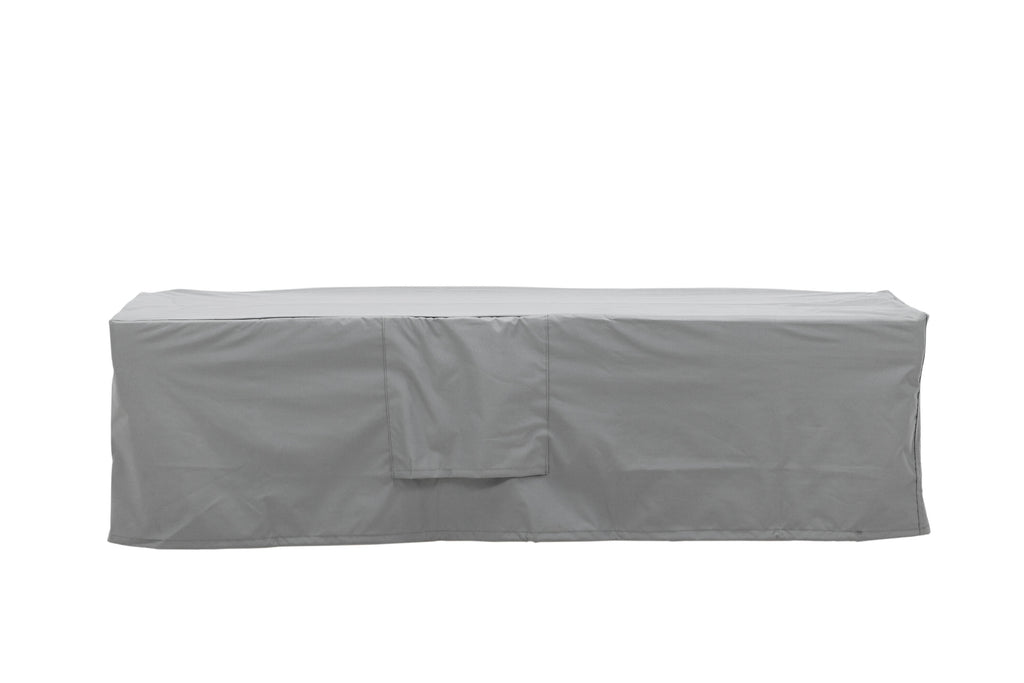 Klas bänköverdrag längd 180 cm höjd 50 cm djup 60 cm grått