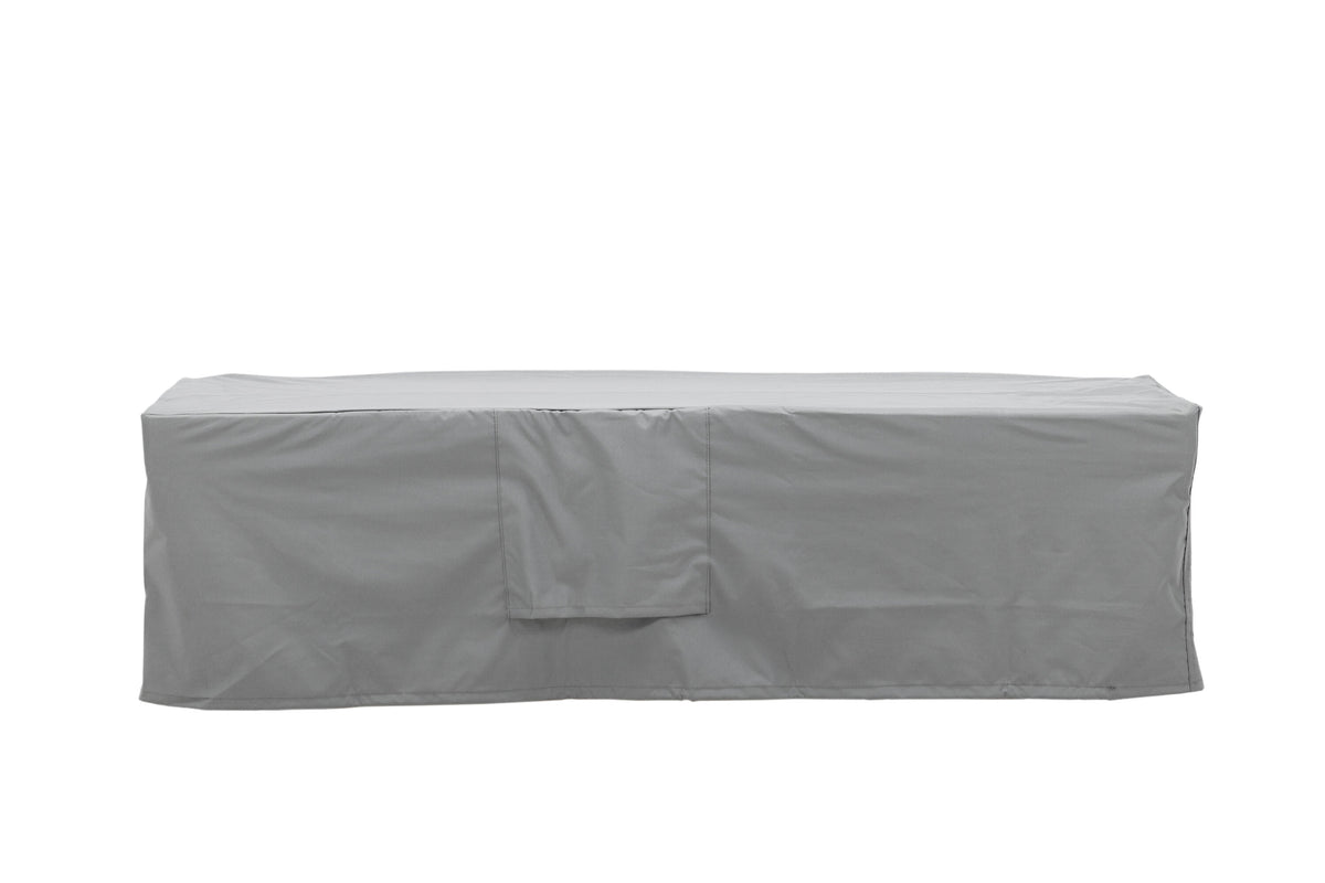 Klas bänköverdrag längd 180 cm höjd 50 cm djup 60 cm grått