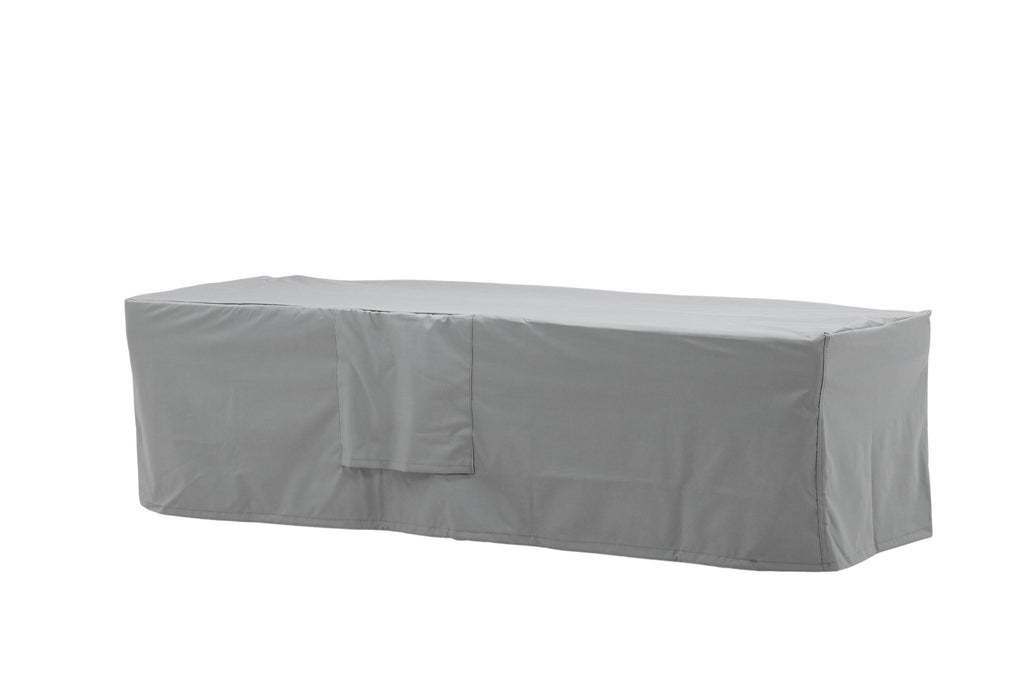 Klas bänköverdrag längd 180 cm höjd 50 cm djup 60 cm grått