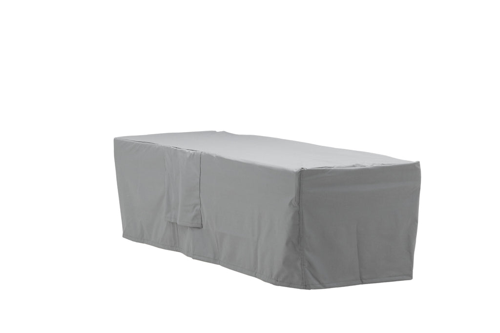Klas bänköverdrag längd 180 cm höjd 50 cm djup 60 cm grått