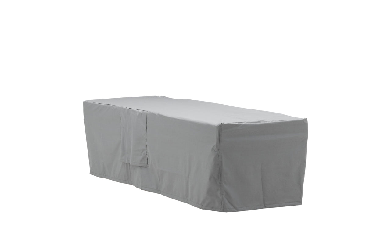 Klas bänköverdrag längd 180 cm höjd 50 cm djup 60 cm grått