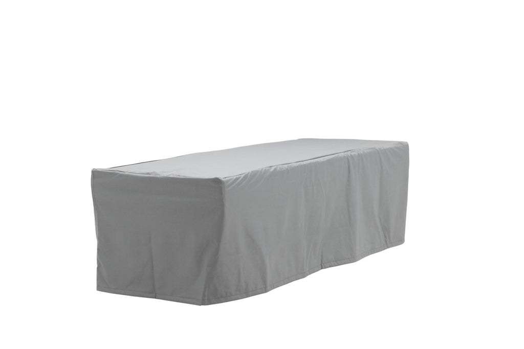 Klas bänköverdrag längd 180 cm höjd 50 cm djup 60 cm grått