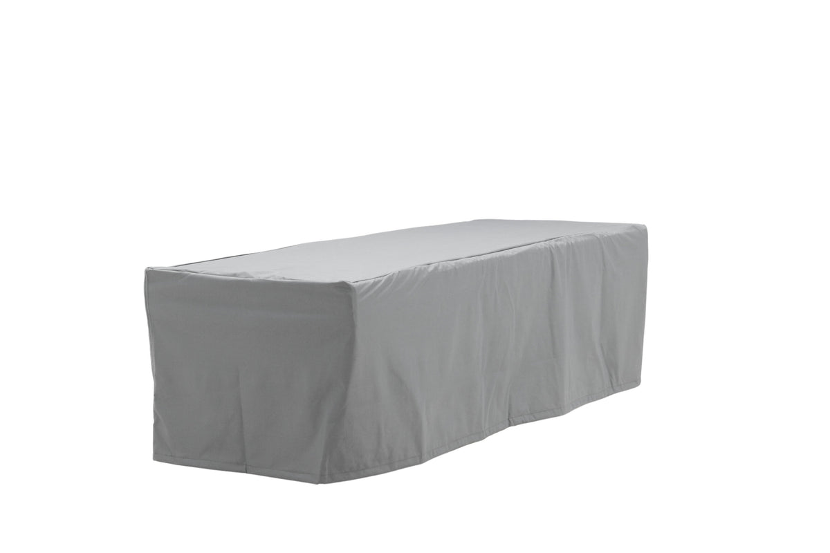Klas bänköverdrag längd 180 cm höjd 50 cm djup 60 cm grått