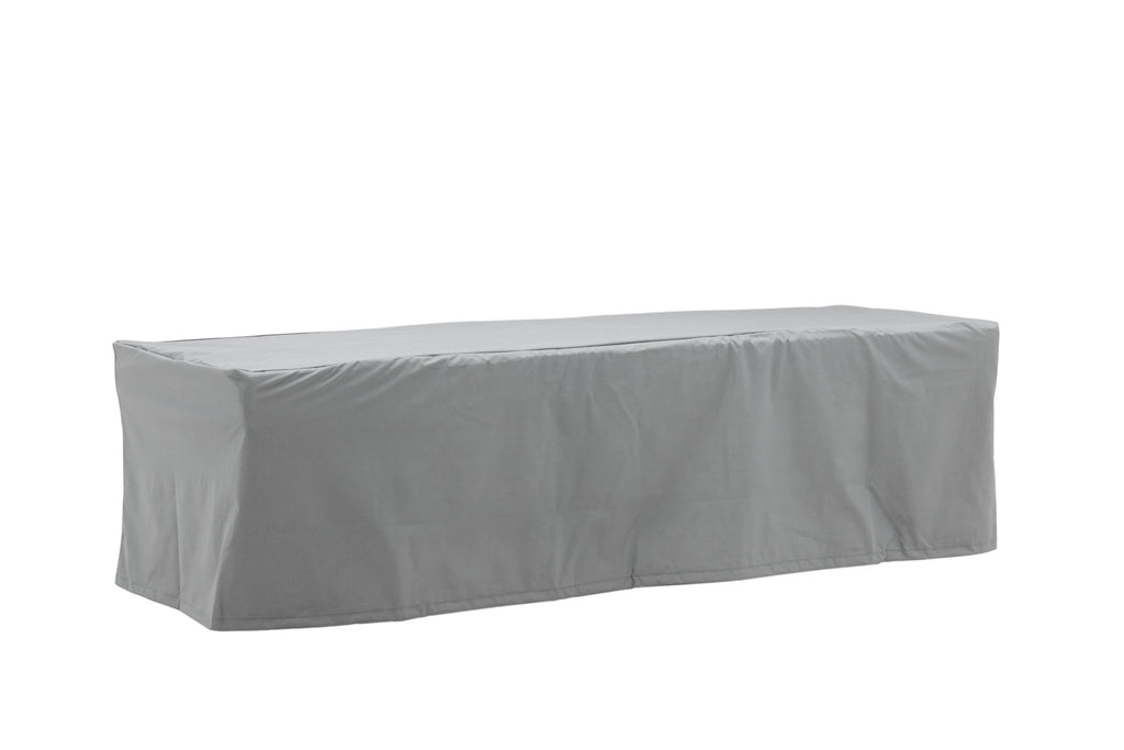 Klas bänköverdrag längd 180 cm höjd 50 cm djup 60 cm grått