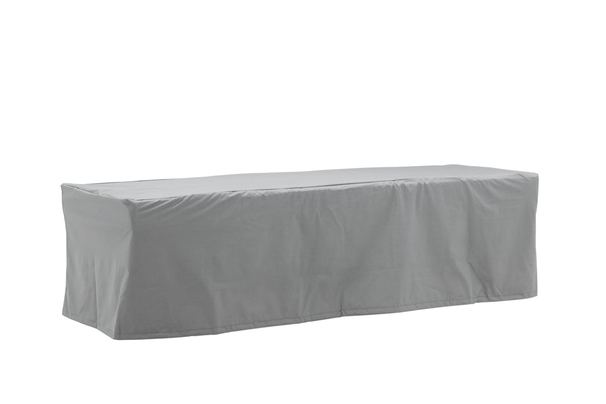 Klas bänköverdrag längd 180 cm höjd 50 cm djup 60 cm grått