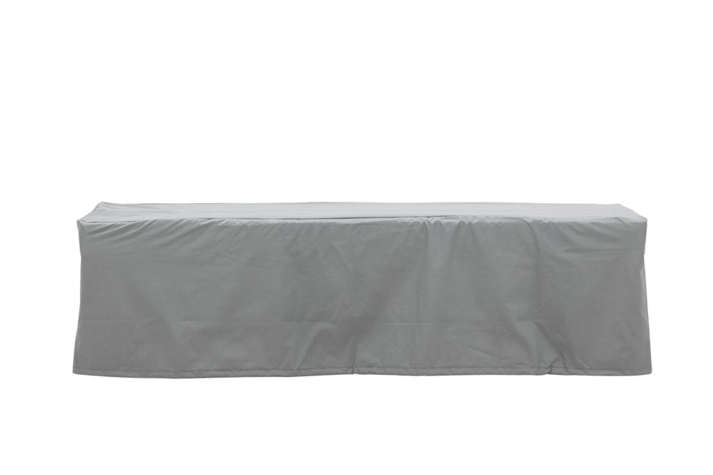 Klas bänköverdrag längd 180 cm höjd 50 cm djup 60 cm grått