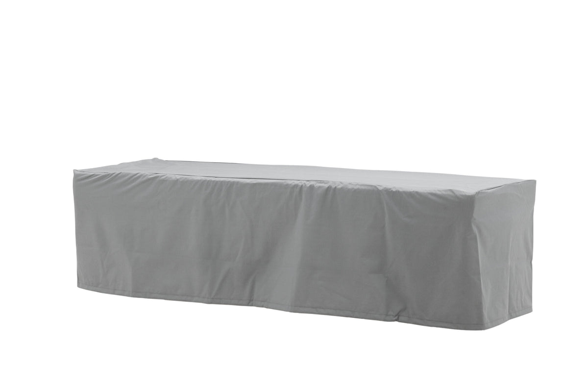 Klas bänköverdrag längd 180 cm höjd 50 cm djup 60 cm grått