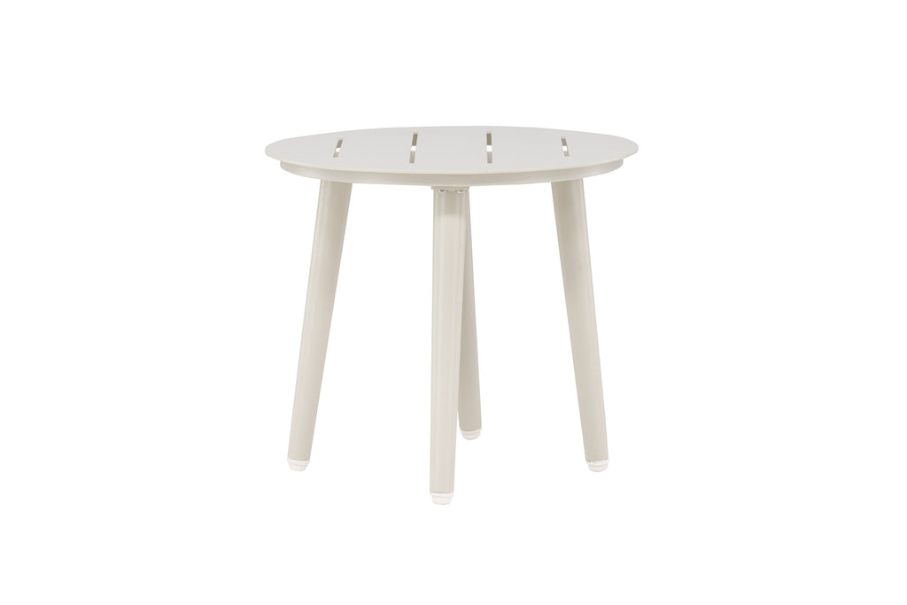 Lina runt sidobord Ø40 cm beige