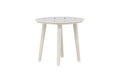 Lina runt sidobord Ø40 cm beige