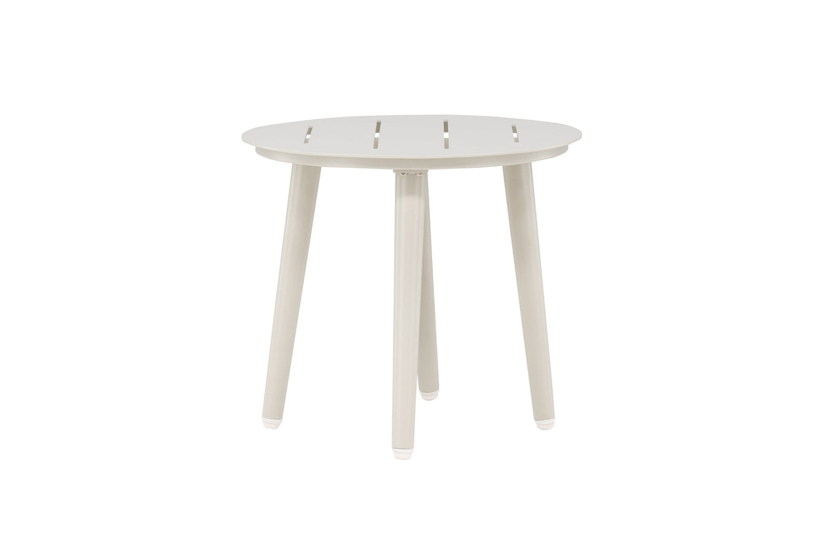 Lina runt sidobord Ø40 cm beige