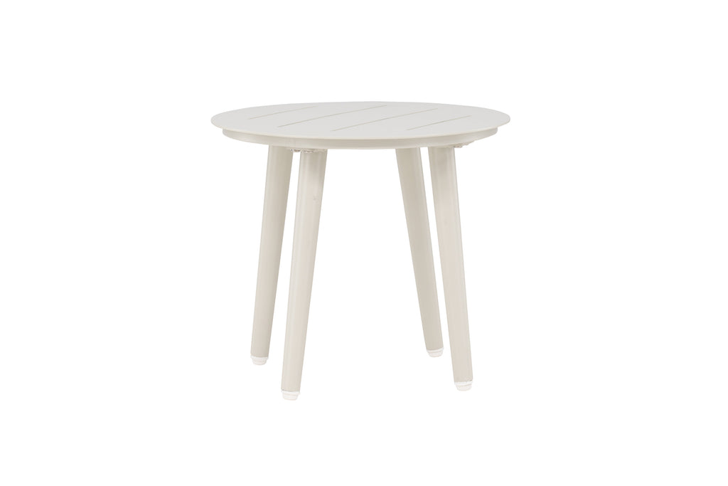 Lina runt sidobord Ø40 cm beige