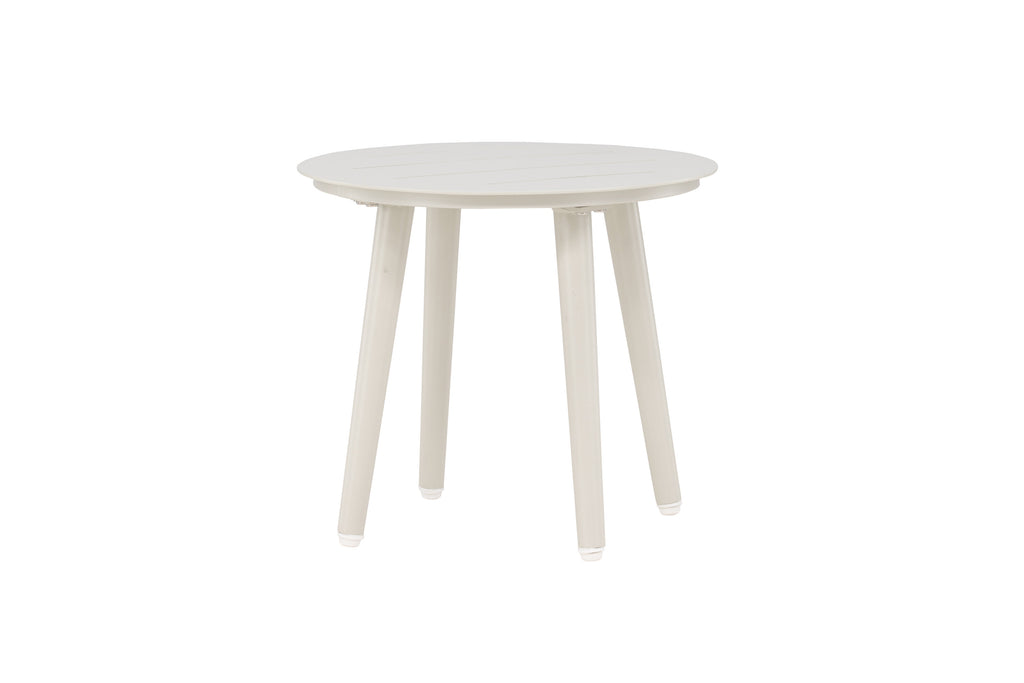 Lina runt sidobord Ø40 cm beige