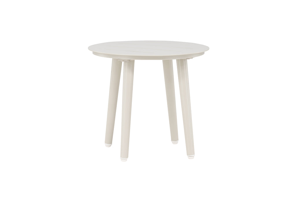 Lina runt sidobord Ø40 cm beige