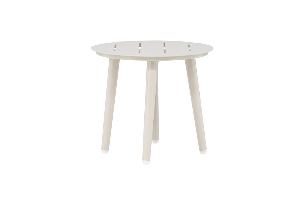 Lina runt sidobord Ø40 cm beige