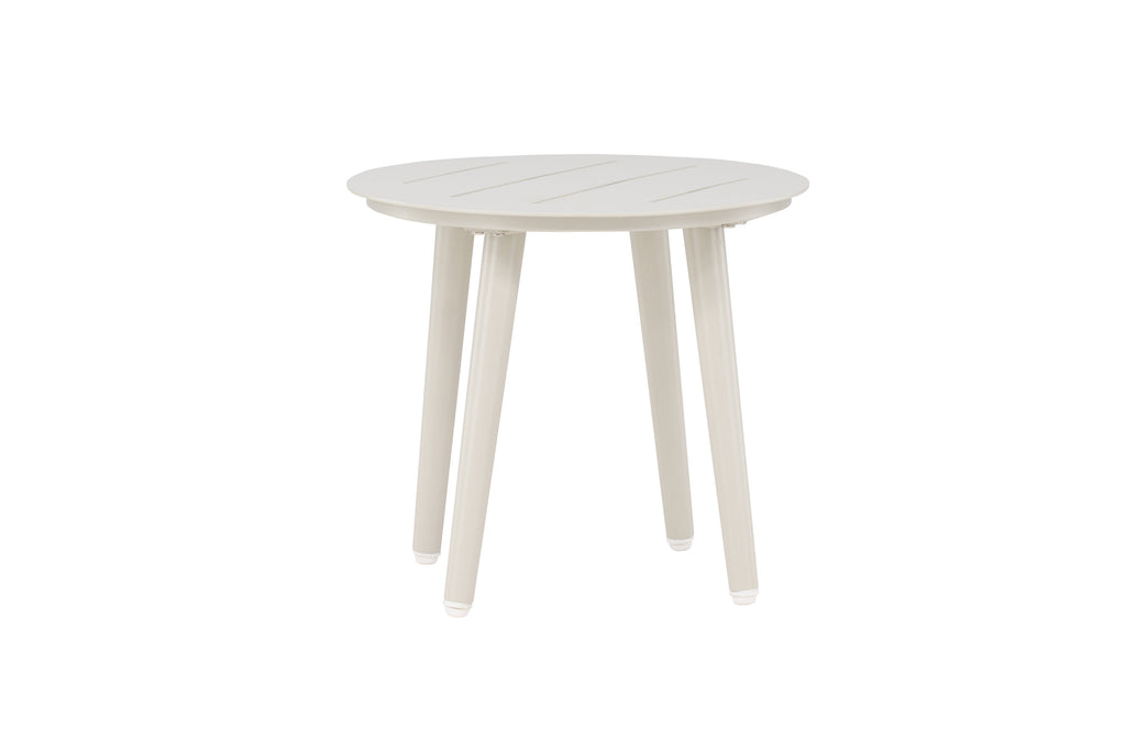 Lina runt sidobord Ø40 cm beige