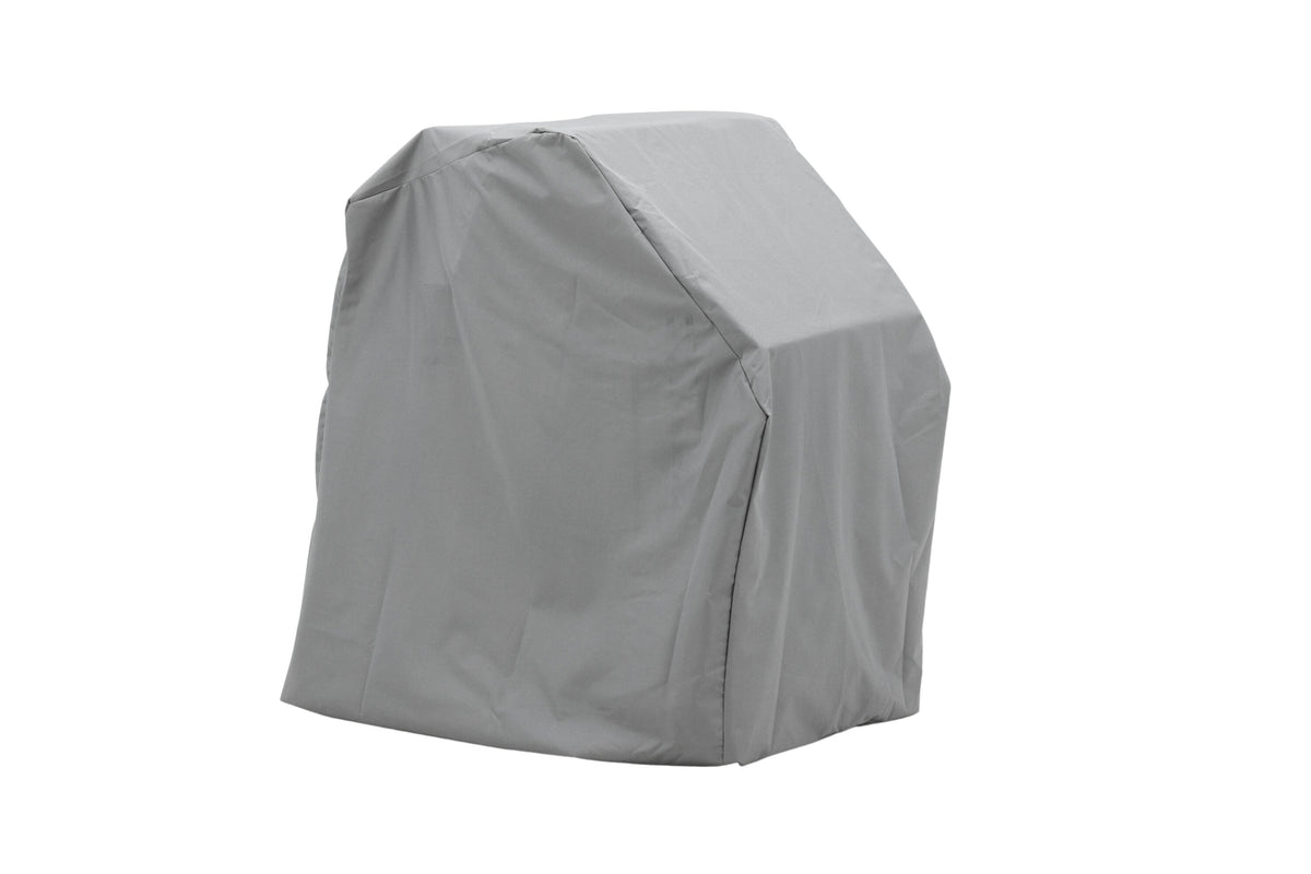 Klas stolöverdrag 90x65x100 cm grå polyester