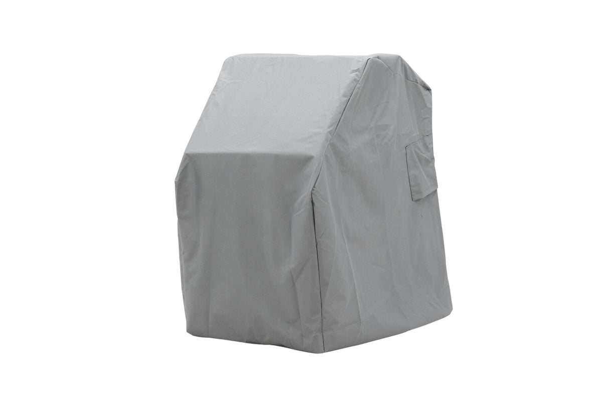 Klas stolöverdrag 90x65x100 cm grå polyester
