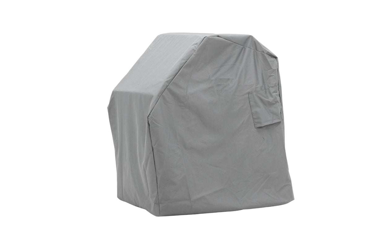 Klas stolöverdrag 90x65x100 cm grå polyester
