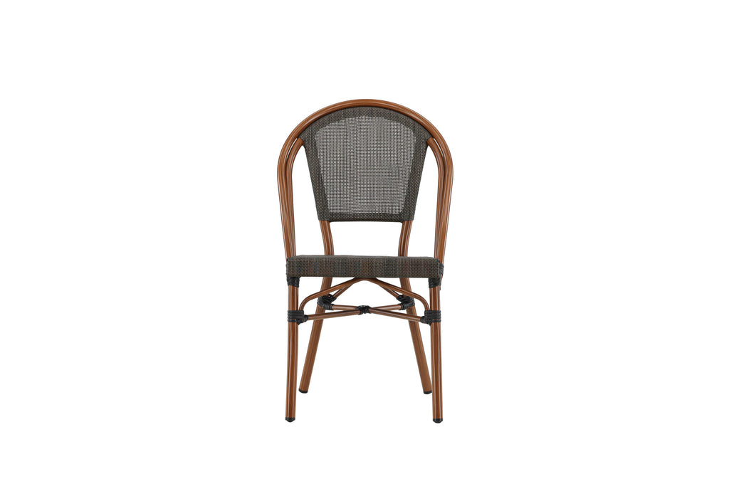 Guarda kaféstol brun/svart, 2-pack