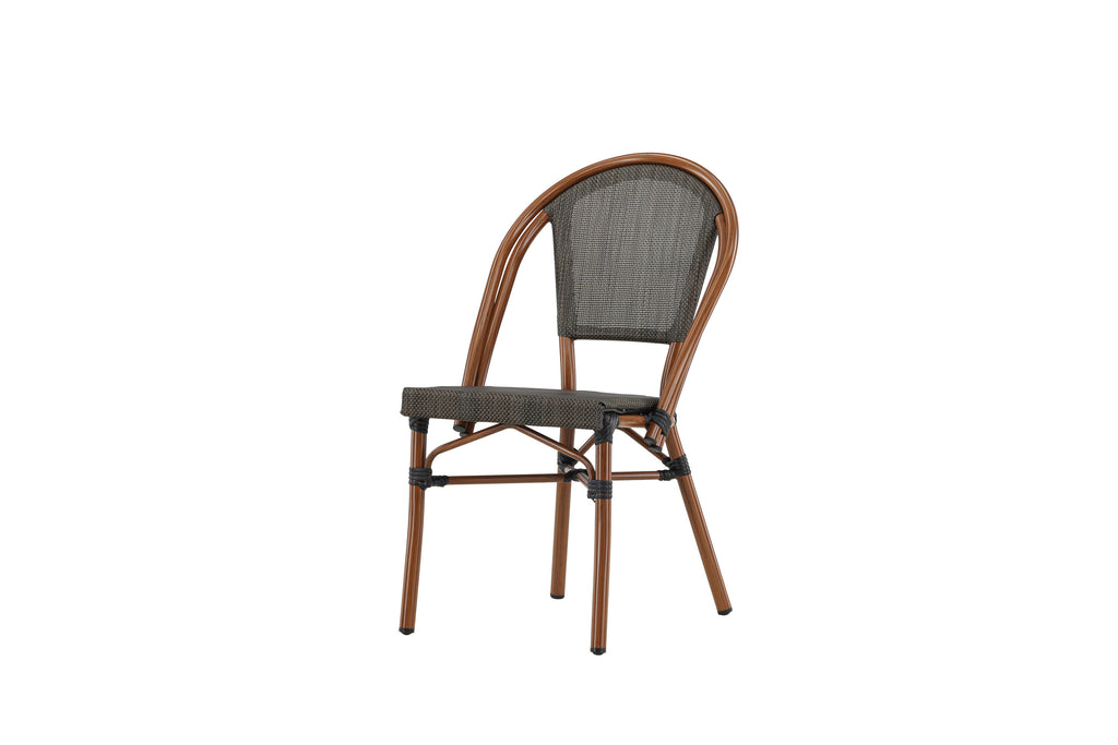 Guarda kaféstol brun/svart, 2-pack