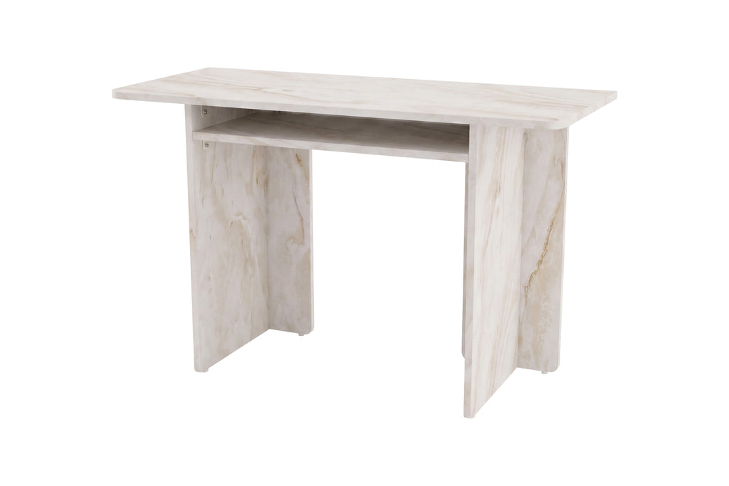 Ålesund konsolbord i beige marmorimitation