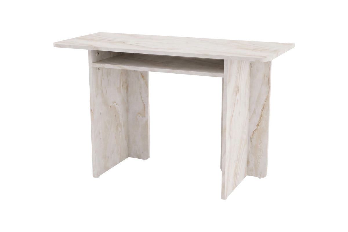 Ålesund konsolbord i beige marmorimitation