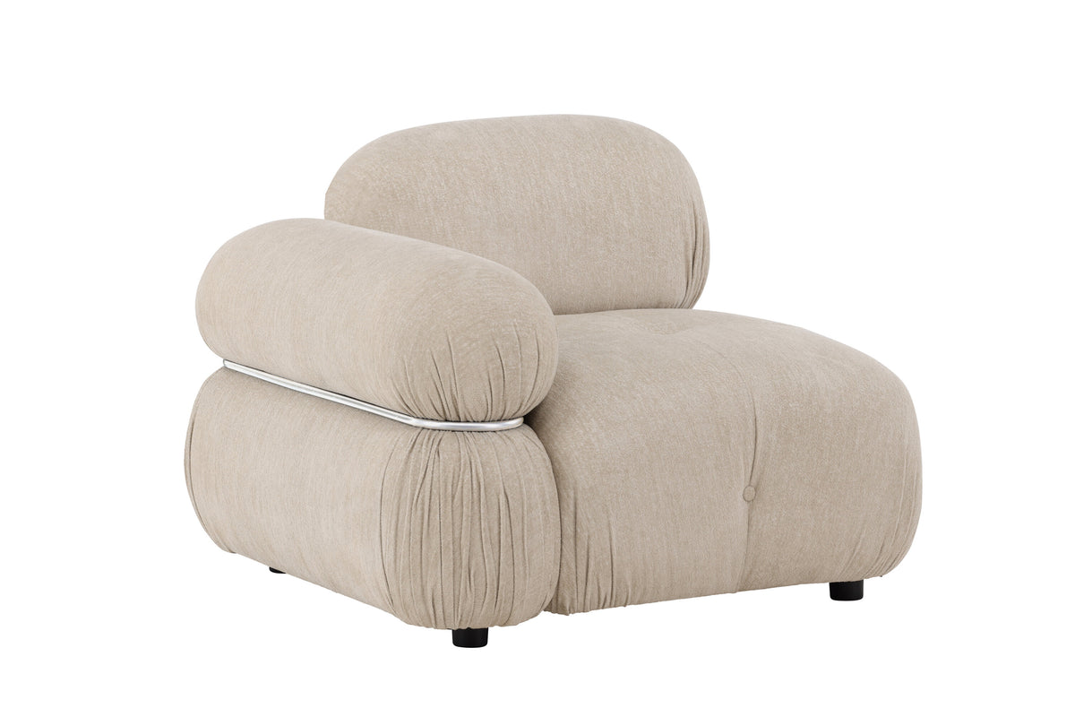 Mika soffmodul hörn höger beige