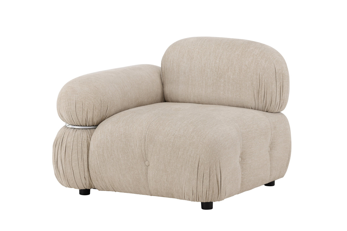 Mika soffmodul hörn höger beige