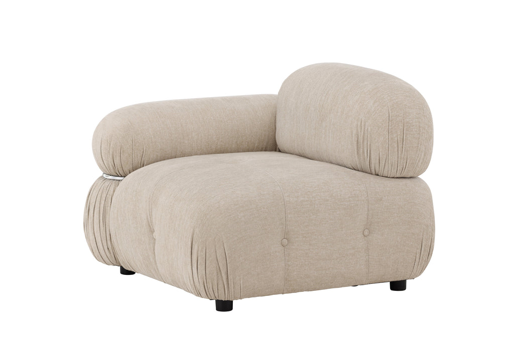 Mika soffmodul hörn höger beige