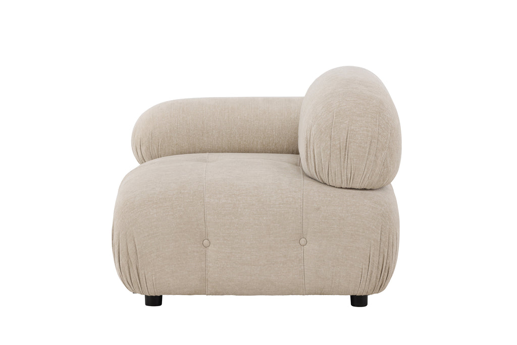 Mika soffmodul hörn höger beige