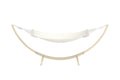 Hedvig hammock vitlaserad/beige