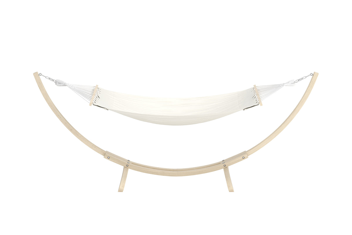 Hedvig hammock vitlaserad/beige