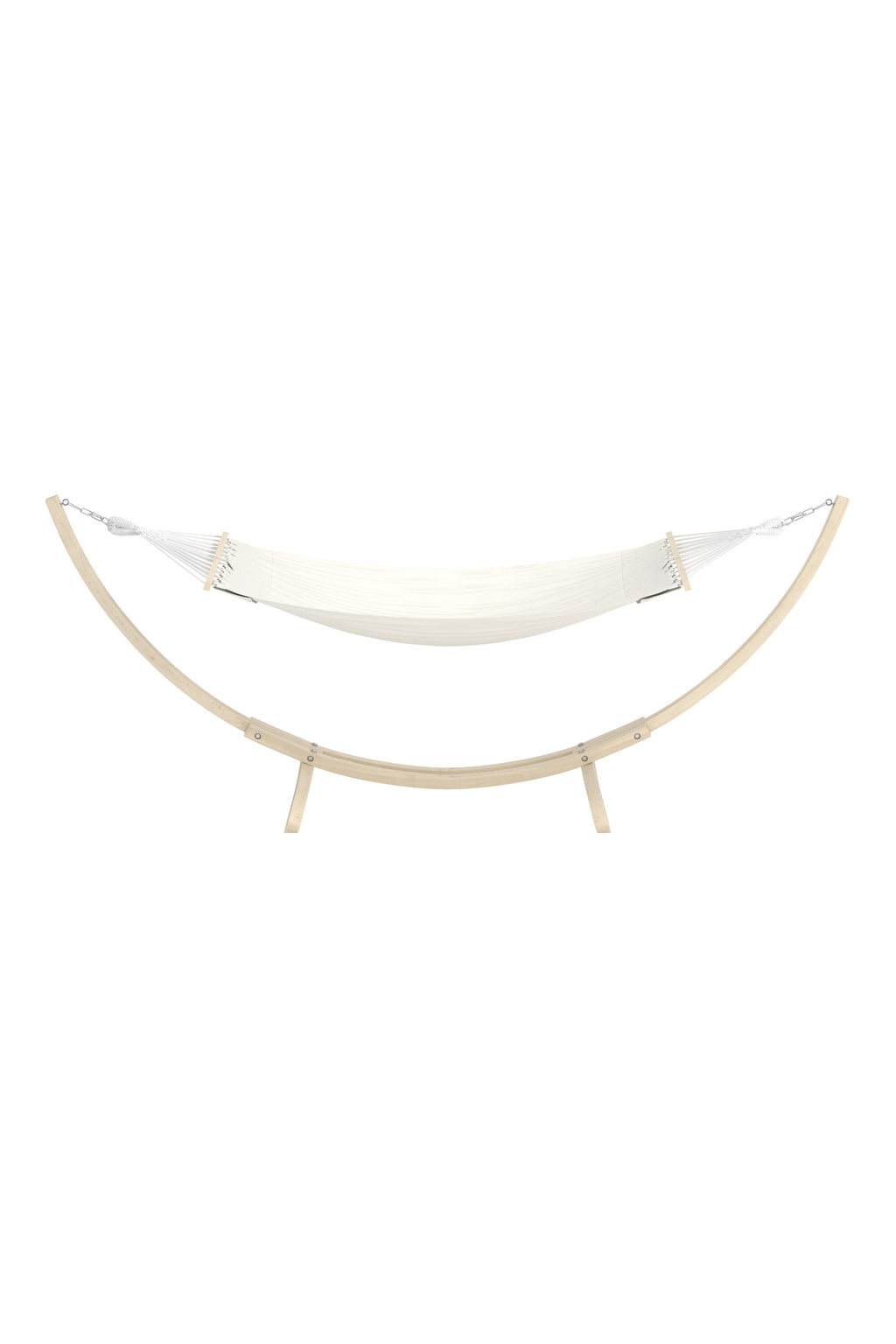 Hedvig hammock vitlaserad/beige