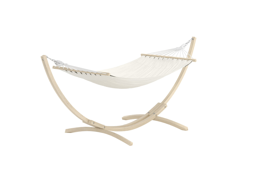 Hedvig hammock vitlaserad/beige