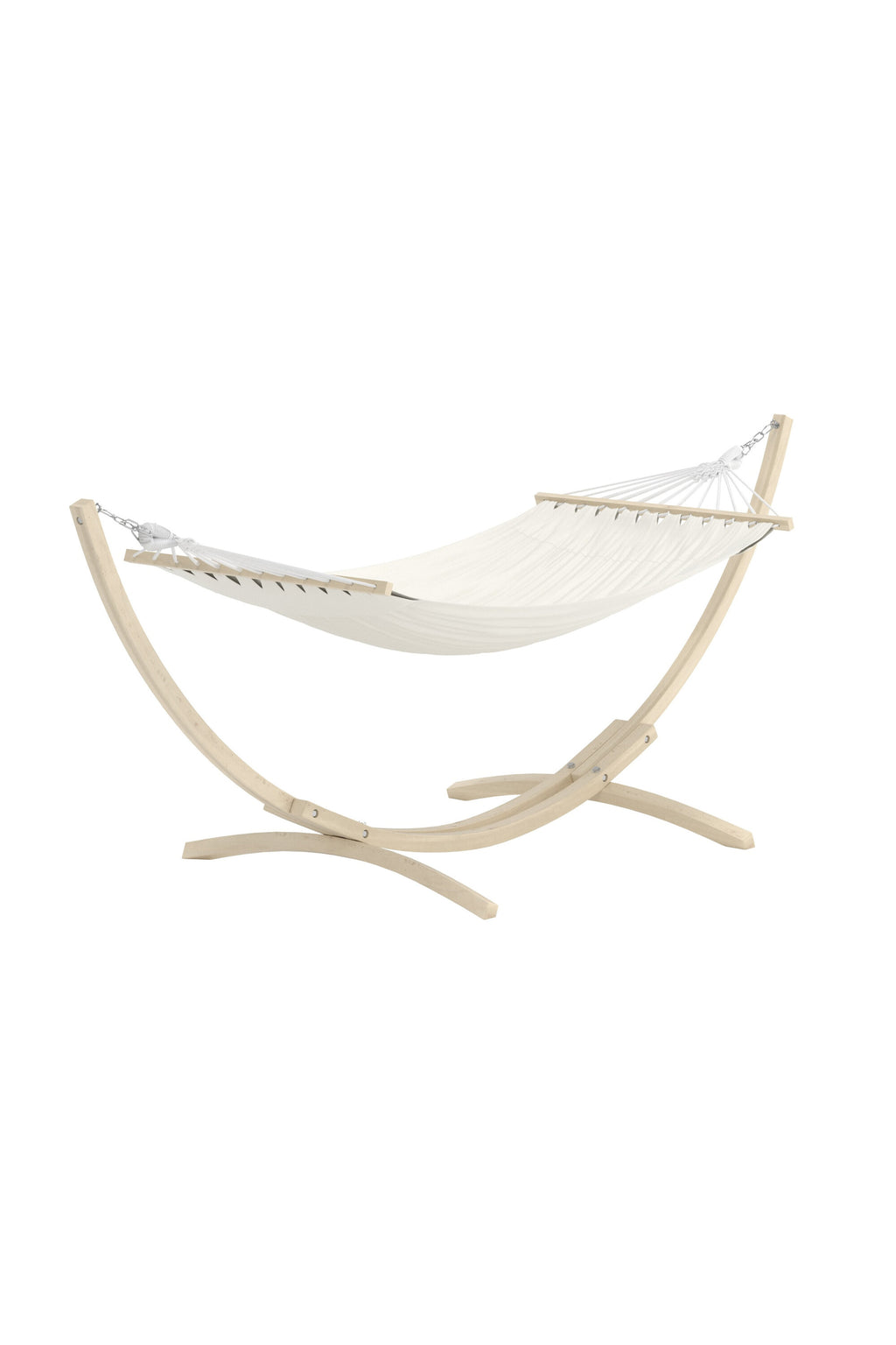 Hedvig hammock vitlaserad/beige
