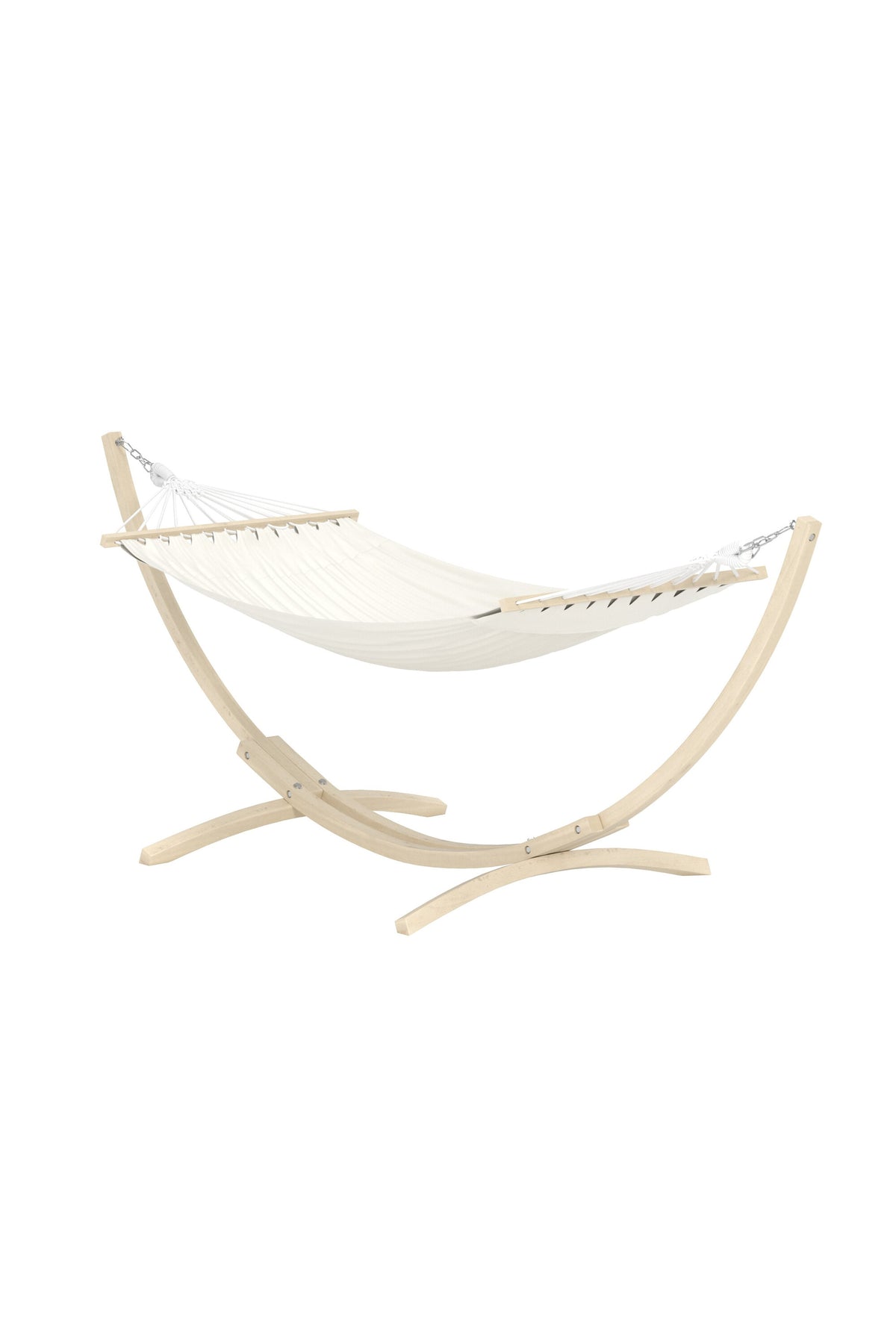 Hedvig hammock vitlaserad/beige
